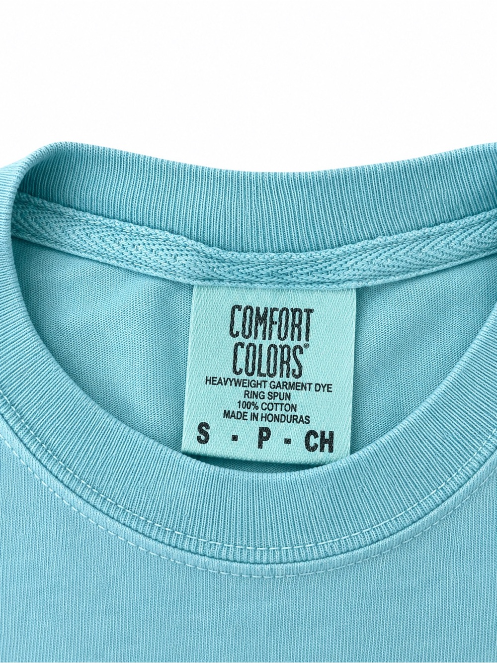 Jeep Graphic T Shirt Comfort Colors Small Turquoise Surf SUV Vintage mens womens - Picture 3 of 3